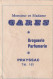 AA+ 127- MINI CALENDRIER PARFUM " SOIR DE PARIS " , BOURJOIS 1968 - PARFUMERIE DROGUERIE GARES , PRAYSSAC ( 46 ) - Tamaño Pequeño : 1961-70