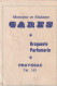 AA+ 127- MINI CALENDRIER PARFUM " SOIR DE PARIS " , BOURJOIS 1968 - PARFUMERIE DROGUERIE GARES , PRAYSSAC ( 46 ) - Klein Formaat: 1961-70