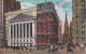 AA+ 130- THE NEW YORK STOCK EXCHANGE - TRINITY CHURCH AND WALL STREET , NEW YORK CITY - Manhattan