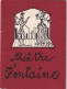AA+ 132- LIVRET PIECE " LES ESCARGOTS MEURENT DEBOUT " DE F. BLANCHE THEATRE FONTAINE , PARIS - COMEDIENS ET PUBLICITES  - Théâtre