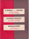AA+ 132- LIVRET THEATRE SARAH BERNHARDT , PARIS - " CONSTANCE " - COMEDIENS , AUTEURS ET PUBLICITES  - Théâtre