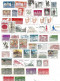 Norway Small Collectionused Stamps,  Over 200 Different Stamps Many Sets, Cancelled Stamps - Collezioni