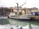 Carte-photo Moderne "Le Cargo Victress Dans Le Port De Granville" Années 90 - Manche - Normandie - Granville