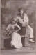 Grete Reinwald & Otto Reinwald Mit Ziegen  Goat  Cpa  1914 - Ritratti