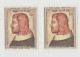 France 1964 Variété Sur Timbre YT N° 1413 Jean Le Bon - Un Manque Dans La Barbe Du Timbre De Droite - Unused Stamps
