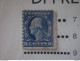 UNITED STATE EE.UU ÉTATS-UNIS US USA 1914 5c Washington Deep Blue PERF. 9 Watermarked 191 - Usados