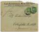 Germany 1926 Cover W/ Letter & Invoice; Weyer - Carl Kirschbaum, Metall- Und Stahlwaren-Fabrik; 5pf. German Eagle X 2 - Covers & Documents
