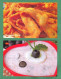 INDIA 2023 Inde Indien - INDIAN CUISINES Picture Post Card - Namak Para & Olive Cucumber Mint Raita - Postcards, Food - Küchenrezepte