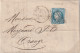 Lettre De Nîmes à Orange LAC - 1849-1876: Période Classique