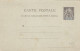 Guyane Colonies Francaise Entier Postes 10 C. Carte - Lettre - Cartas & Documentos