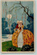 39787306 - Liebespaar Mondschein Art Deco Italienische Kuenstlerkarte - Non Classificati