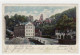 39029206 - Tharandt Mit Schule, Ruine Und Schloss Gelaufen, Marke Mit Lochung Und Bahnpoststempel Von 1909, Zug Nr. 111 - Bannewitz