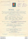 ASSOCIATION RHIN ET DANUBE NOEL 1946 AMICALE DE SAVIGNY LES BEAUNE PREMIERE ARMEE FRANCAISE COLLECTE POUR LES BLESSES - Dokumente