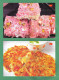 INDIA 2023 Inde Indien - INDIAN CUISINES Picture Post Card - Coconut Gulkand Burfi & Sabudana Vada - Postcards, Food - Recettes (cuisine)