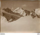 ALPES FRANCE OU SUISSE  MONTAGNE  1900 PHOTO ORIGINALE 13 X 10 CM  L53 - Orte