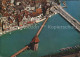 11879281 Luzern LU Fliegeraufnahme Altstadt Kapellbruecke Seebruecke Luzern - Altri & Non Classificati