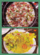 INDIA 2023 Inde Indien - INDIAN CUISINES Picture Post Card - Vegetable Biryani & Fish Moilee - Postcards, Food - Recepten (kook)