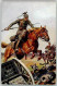 39805806 - Deutsche Ulanen Zu Pferde Ueberrennen Feindliche Artilleriestellung Kavallerie Uniform WK I - Other & Unclassified