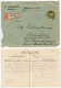 Germany 1925 Registered Cover & Mitteilung; Paderborn To Ostenfelde; 40pf. German Eagle - Covers & Documents