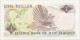 NEW ZEALAND NOUVELLE-ZÉLANDE NEUSEELAND 1 DOLLAR P-169c QUEEN ELIZABETH II - FANTAIL BIRD 1981 - 1992 UNC - Neuseeland
