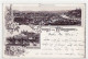 39049506 - Wuerzburg, Lithographie Mit 2 Abbildungen Gelaufen Von 1897. Leichte Oxidationsspuren Rechter Rand, Kleiner  - Wuerzburg