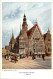Breslau - Rathaus - Künstlerkarte Günther-Naumburg - Schlesien