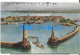 227993 GERMANY HELP VIEW PARTIAL & SHIP POSTAL POSTCARD - Other & Unclassified