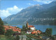 11875183 Brienz BE Ortsansicht Mit See Brienz BE - Autres & Non Classés