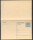 Postkarte Mit Antwort P263 Postfrisch Feinst 1923 Kat.20,00 € - Tarjetas