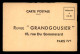 75 - PARIS 5EME - CARTE D'ABONNEMENT - REVUE GRANDGOUSIER, 15 RUE DU SOMMERARD - Distrito: 05