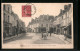 CPA Loches, Place Du Marché Au Blé Et Rue Balzac  - Loches