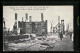 AK Salem, MA, Ruins Of Great Salem Fire, June 25, 1914, Showing Street Scene And Fire Station  - Other & Unclassified