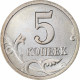 Russie, 5 Kopeks, 1997, Saint-Pétersbourg, Copper-Nickel Clad Steel, SPL - Russie