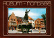73901423 Husum  Nordfriesland Marktplatz Brunnen Altstadt  - Husum