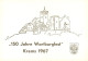 73901393 Krems Donau AT 150 Jahre Wartburgfest Kuenstlerkarte  - Altri & Non Classificati