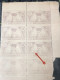 VIET NAM STAMPS INDO CHINA-(6 ERROR Permeability Print Sheet)1942-MNH NGAI-block-12 STAMPS - Vietnam