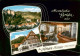 73862565 Streitberg Oberfranken Gasthof Schwarzer Adler Hoehlen-Klause Panorama  - Other & Unclassified