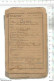 PG / LIVRET MILITAIRE CLASSE 1929  En L'etat Pages Détachées  Miliraia Guerre Ww - Historical Documents