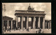 AK Berlin, Pferdedroschken Vor Dem Brandenburger Tor  - Other & Unclassified