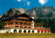 73754538 Mittenwald Bayern Berggasthaus Cafe Groebl-Alm Alpen Huber Karte Nr. 10 - Mittenwald