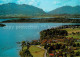 73754491 Gstadt Chiemsee Panorama Mit Blick Zur Kampenwand Chiemgauer Alpen Gsta - Autres & Non Classés