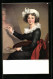 Künstler-AK Selbstportrait Von Elisabeth Lebrun, 1755-1842  - Entertainers
