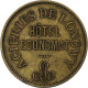 France, Aciéries De Longwy, Hôtel Economat, 50 Centimes, 1883, TTB, Laiton - Noodgeld