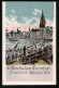 Künstler-AK Frankfurt Am Main, XI. Turnfest 18-22. Juli 1908, Einzug In Die Stadt  - Autres & Non Classés