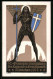 Künstler-AK München, 62. Generalversammlung Der Katholiken Deutschlands 1922, Engel In Rüstung Mit Wappenschild  - Autres & Non Classés