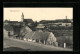 AK Königsbrück, Blick über Die Wohnhäuser Zur Kirche Hin  - Koenigsbrueck