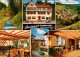 73645025 Leinstetten Gasthaus Pension Zum Adler Gastraeume Brunnen Panorama Lein - Autres & Non Classés