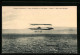 AK Douzy-Aviation, Roger Sommer Sur Son Biplan Sommer Enleve Deux Passagers  - 1914-1918: 1. Weltkrieg