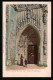 Lithographie Schwäbisch-Gmünd, Portal Der Stadt-Pfarrkirche  - Schwaebisch Gmünd
