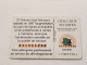 Ivory Coast-CI-CIT-0019)-telephone Nous-(33)-(20units)-(000188951)-(tirage-150.000)-used Card+1card Prepiad Free - Côte D'Ivoire